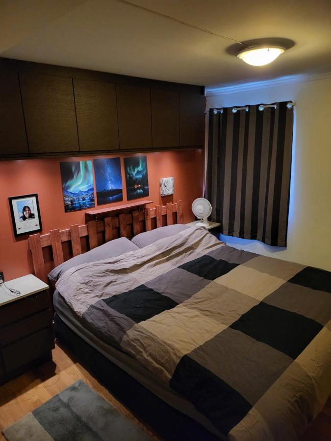 Sentrumsleilighet Med Gratis Parkering Til Leie Apartment Arendal Bagian luar foto
